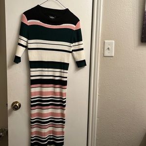 Lulus sweater dress three quarter length